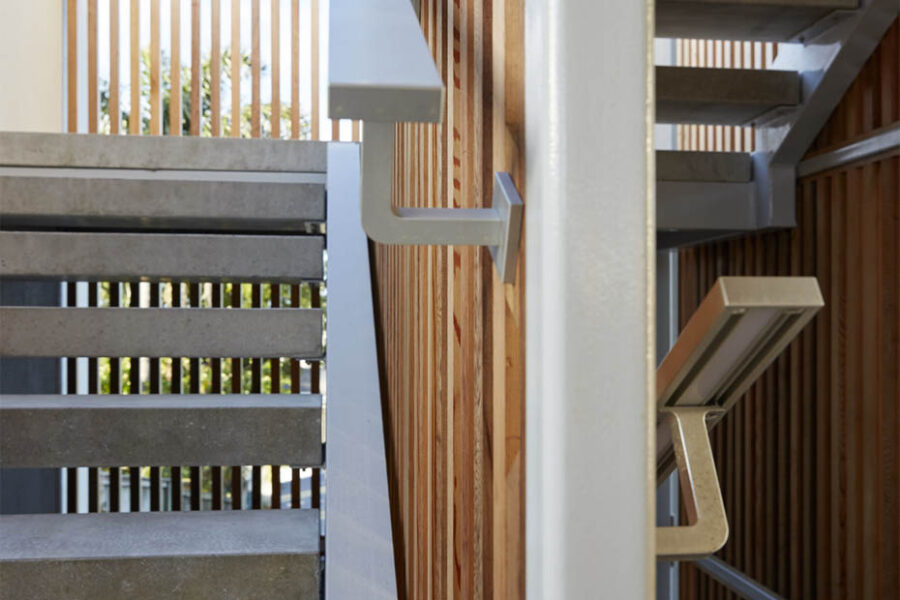 Richie Rail in the stairwell