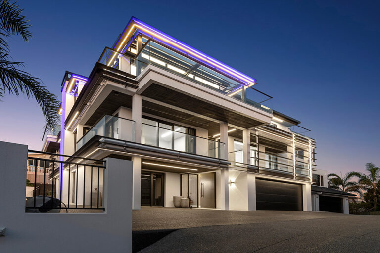 Sky tower inspired lighting by Liv Light